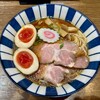 自家製麺 麺や ひなた - 焼きアジの冷やし醤油らーめん＋蘭王 味玉
