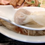 支那ソバ 小むろ - ワンタン３ケ＠150円