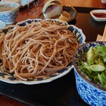 朽木旭屋 - ざるそば。