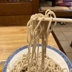 朝日庵 - 新蕎麦の手打ち。そばの香りが立ち、コシが最高
