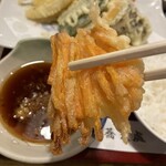 朝日庵 - にんじんも食べやすい細切り。