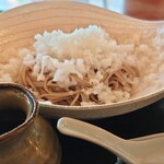 朽木旭屋 - ぶっかけ鬼おろしそば。