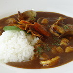 BeachHouseStyleCafe sunflower - シーフードカレー