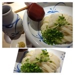 茶ぶ釜 - おろしうどん（４８０円）・・麺はコシのある讃岐麺。汁は甘めの味わいだそうですよ。