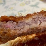 洋食の赤ちゃん - だんだん分厚くなりレア