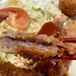 洋食の赤ちゃん - ビフカツ、チョイスいただきまーす❣️