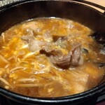 ​米沢牛登起波 - 最後は卵とじ