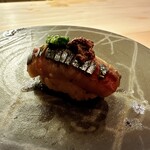 楠本 - 秋刀魚のワタ乗せ