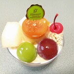 デフィ ブーランジェリー&パティスリー - プリン（アラモードだったかな？）