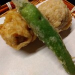 うなぎ湯の宿 旬樹庵 琢ひで - 天ぷら、里芋絶品
