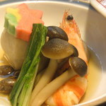 Katsugyo Nabeshima - 季節の炊き合わせの一例です