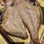 炭火とうまいもん 暁 - 金目鯛の干物