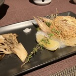 山人 - カダイフの包み揚げ