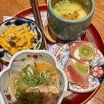 炭火とうまいもん 暁 - お通し