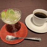 山人 - シャインマスカットのゼリー寄せ