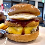 BURGER SHOP Tummy - TUMMY BURGER + Topping Tomato