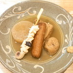 はてなのちゃわん - おでん　おまかせ５種盛り￥６８０☆♪