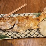 吟魚のはなれ  吟チロリ - のどくろの塩焼き