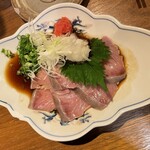 吟魚のはなれ  吟チロリ - ぶりしゃぶポン酢