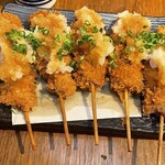 吟魚のはなれ  吟チロリ - 串カツ