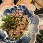 吟魚のはなれ  吟チロリ - カワハギ肝パッチョ