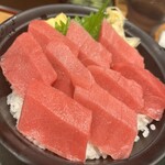 まぐろ屋ゑびす - 上まぐろ丼（味噌汁付き）
2090円