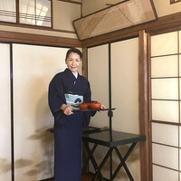 茶寮 一松 - 仲居さんもお着物で〜♬