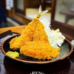 司食堂 - あじフライ定食 990円