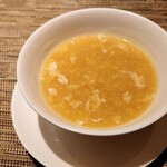 翠亨園 - 最初に出るコーンスープ