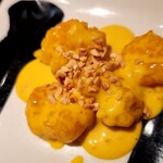 翠亨園 - エビのマンゴーソース