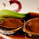 翠亨園 - 土日祝限定のアワビ