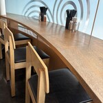 しぶそば 中央林間店 - 駅の外から入るとカウンター十席