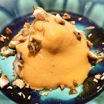 トラットリア パッパ - タコとピスタチオ、エスプーマソース