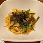 ラ フォンターナ - イカと明太子のクリームパスタ