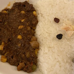 VOVOVOLLON - 猪ドライカレー部分ズーム　