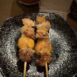 焼き鳥 そっぷ - もつ¥180