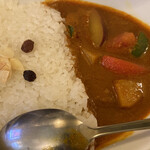 VOVOVOLLON - やさいカレー部分ズーム