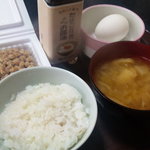 富士納豆販売所 - 朝食