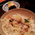 祇園つじや - 栗の炊き込みご飯