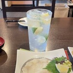 うなぎ創作 鰻樹 - かぼすサワー