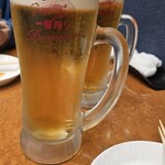 炭火焼 うさぎや - 一番搾りプレミアム