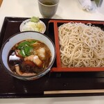 じんじゃ前更科 - 鴨せいろ