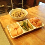 みつる - もやしナムル＆キムチ盛合せ