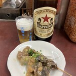 杉井酒店 - 赤星大瓶とどて焼き