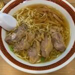 仙台中華そば 銘店嘉一 本店 - 鶏チャーシュー麺醤油