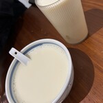 軟食力 - ドリンク写真:豆乳温と冷　微糖
