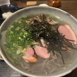 鉄師 卜蔵家 鈩の舎 カフェタタラノイエ - 奥出雲まいたけ鴨南蛮蕎麦