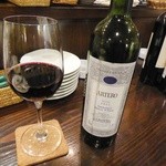 Point ROUGE - スペインの赤のグラスワイン