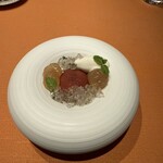 モノリス - 11皿目
      ピオーネ、ババルージュ