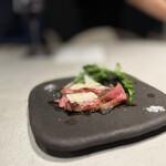 和牛料理 蓮 - 和牛タンのタリアータ